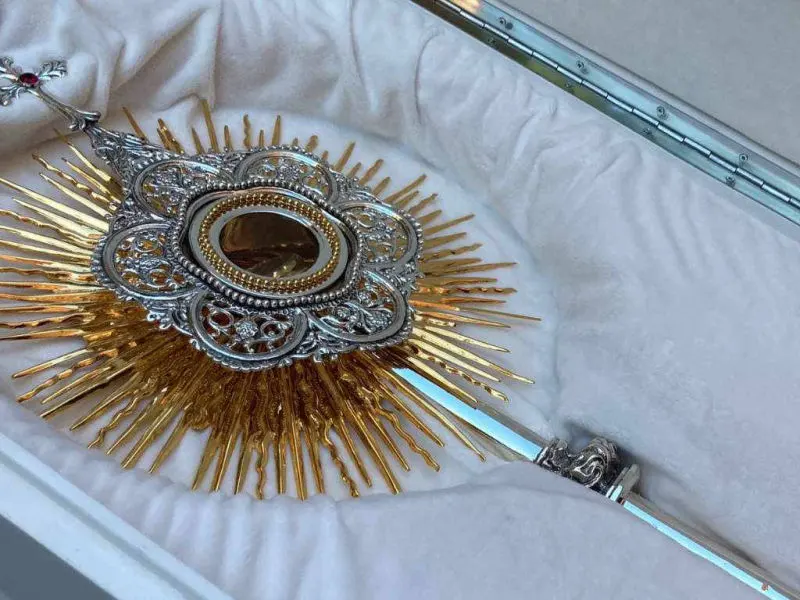 Restauración de objetos litúrgicos